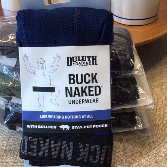 Duluth Trading Co Other - NWT Duluth Trading Co Buck Naked Boxer Briefs - Navy